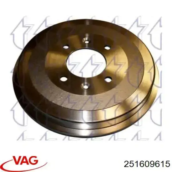 Купити 251609615 VAG Барабан гальмівний задній