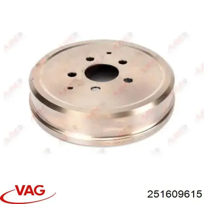Барабан гальмівний задній VAG 251609615 ціна, від 40.08 USD