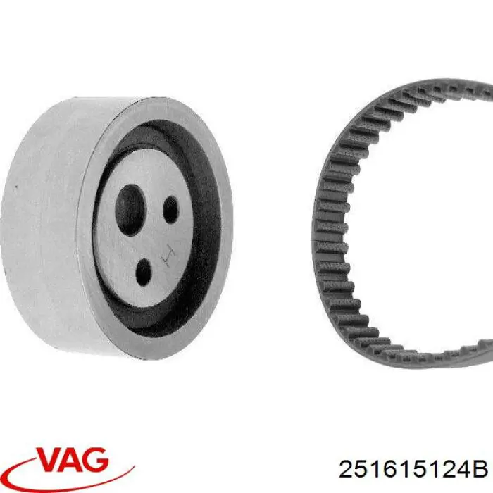 Купити 251615124B VAG Супорт гальмівний передній правий