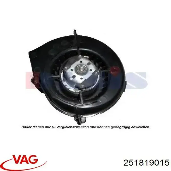251819015 VAG двигун вентилятора пічки (обігрівача салону)