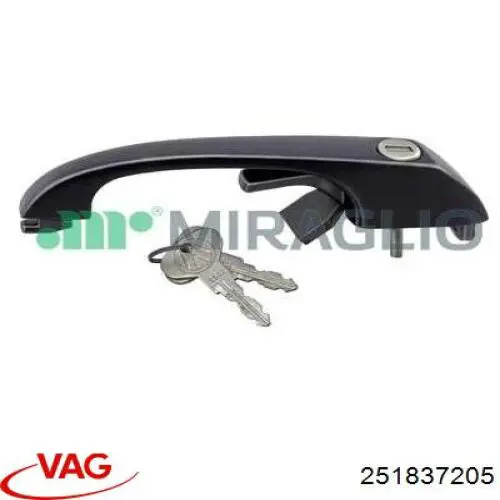 Ручка передньої двері зовнішня AND 31837097 ціна, від 9.29 USD
