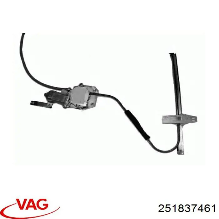 Купити 251837461 VAG Механізм стеклопідйомника водійських дверей