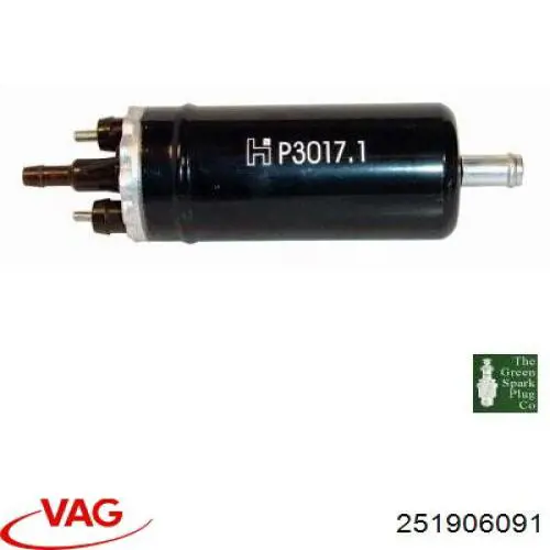 Паливний насос магістральний VAG 251906091 ціна, від 34.75 USD