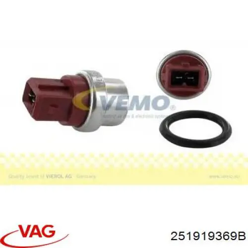 251919369B VAG Покажчик температури охолоджуючої рідини