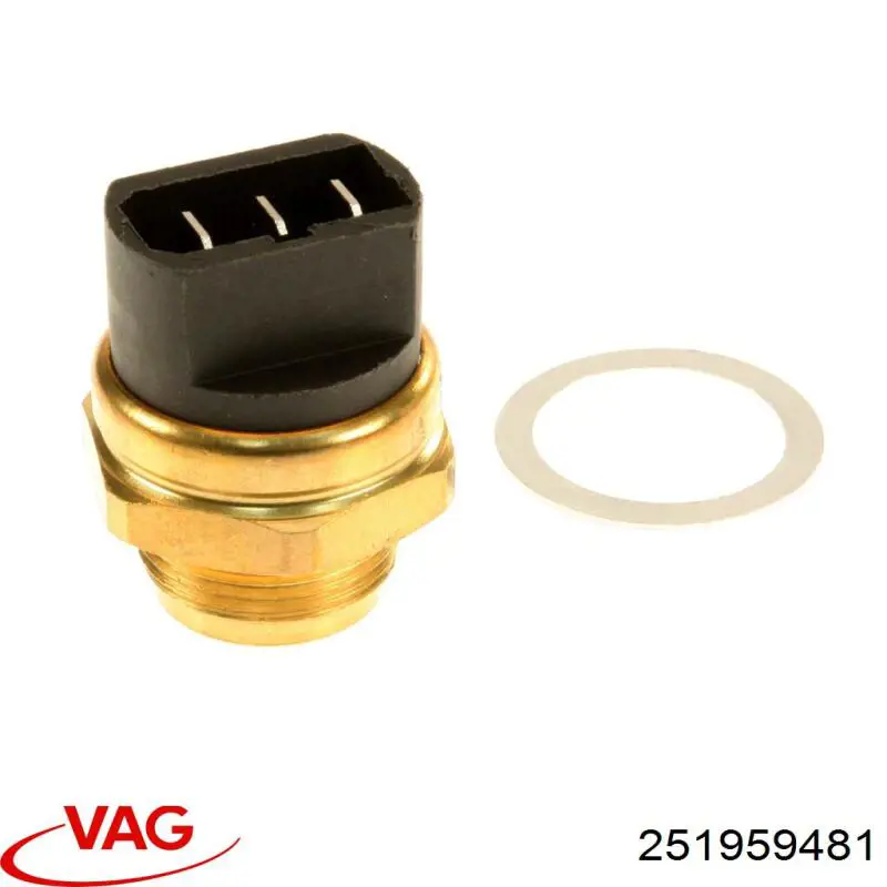 Датчик температури радіатора VAG 251959481 ціна, від 6.54 USD