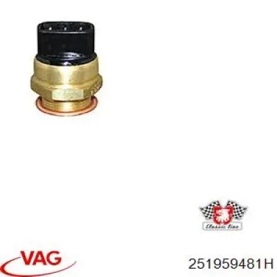 Купити 251959481H VAG Датчик включення вентилятора
