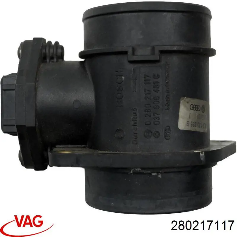 Датчик масової витрати повітря VAG 280217117 ціна, від 65.35 USD