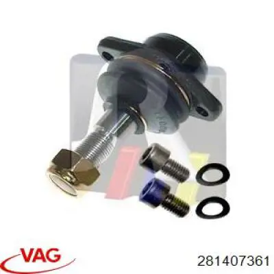 Кульова опора, верхня 281407361 VAG