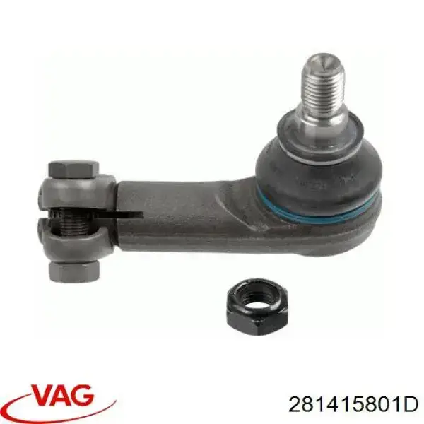 Тяга рульова в зборі, ліва VAG 281415801D ціна, від 25.30 USD