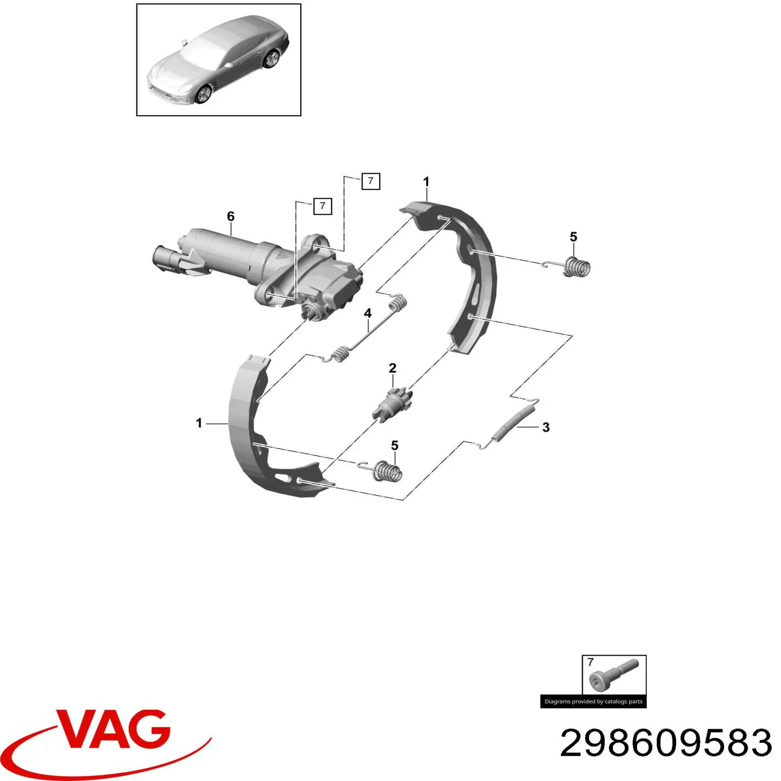97035274100 Porsche 