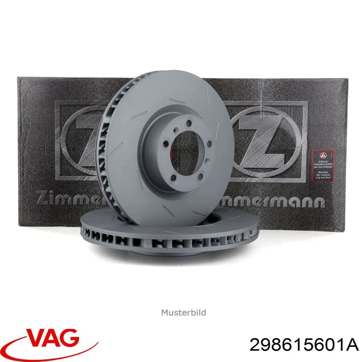 Задні дискові гальма VAG 298615601A ціна, від 104.64 USD
