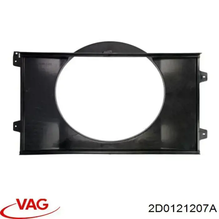 Купити 2D0121207A VAG Облицювання рамки радіатора