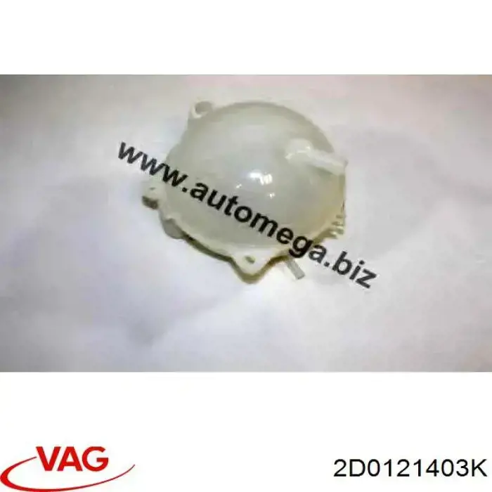 Купити 2D0121403K VAG Водяний бачок системи охолодження