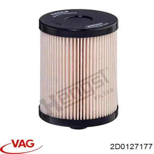Фільтр тонкого очищення палива VAG 2D0127177 ціна, від 12.23 USD