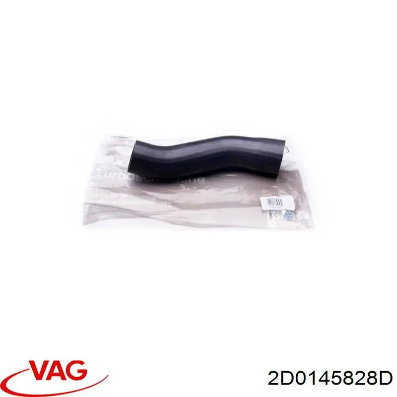 Купити 2D0145828D VAG Патрубок повітряний, вихід з турбіни (наддув)