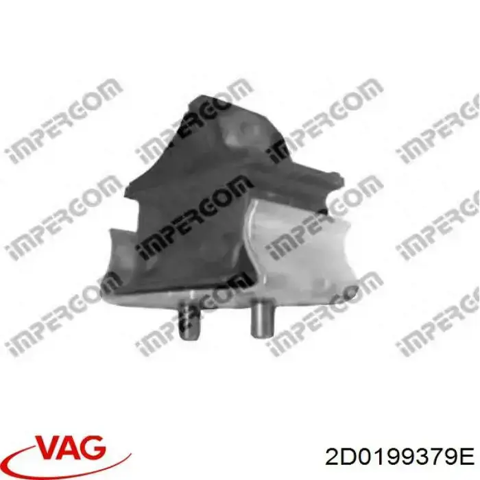 2D0199379E VAG подушка (опора двигуна ліва/права)