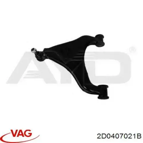 Важіль передній лівий VAG 2D0407021B ціна, від 89.49 USD
