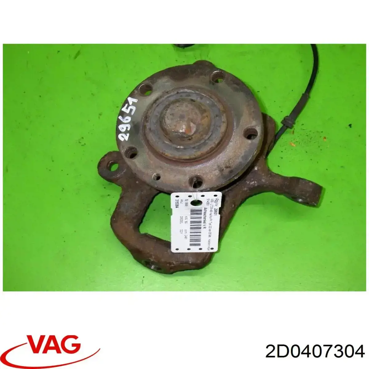 Кулак поворотний передній правий VAG 2D0407304 ціна, від  USD