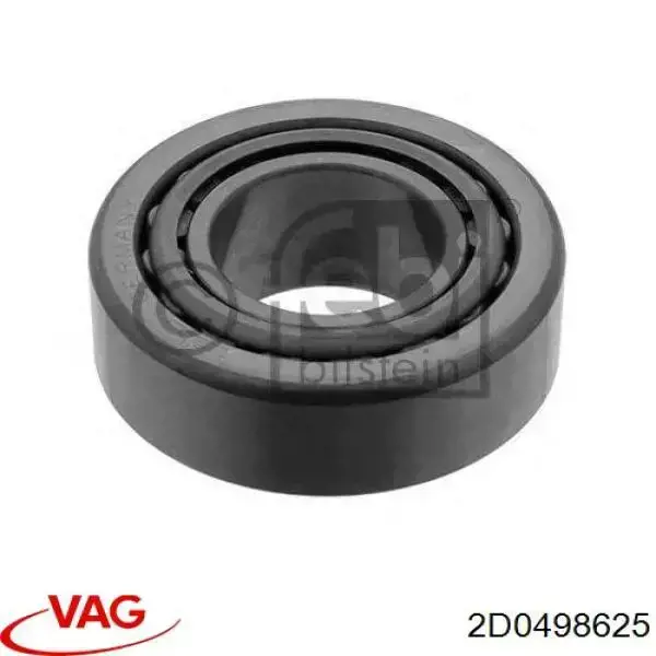 Комплект підшипник маточини передньої VAG 2D0498625 ціна, від 16.02 USD