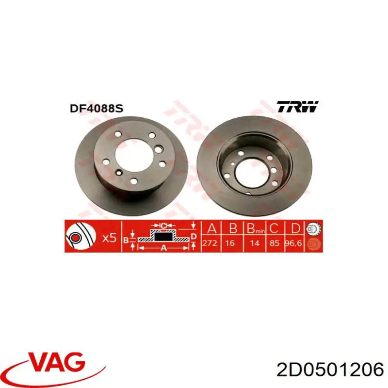  2D0501206 VAG