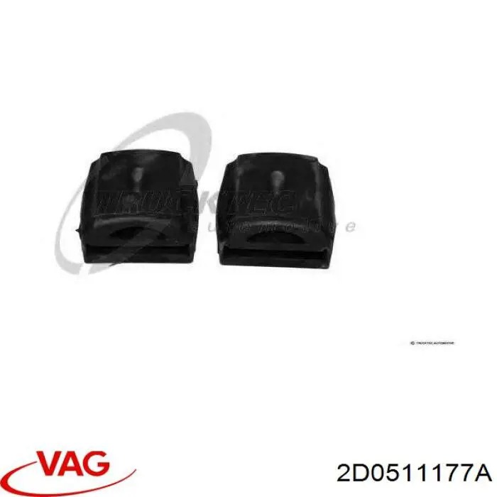 2D0511177A VAG Буфер заднього амортизатора
