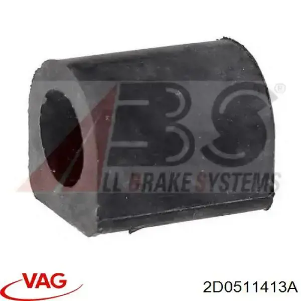 Втулка стабілізатора заднього VAG 2D0511413A ціна, від 1.47 USD