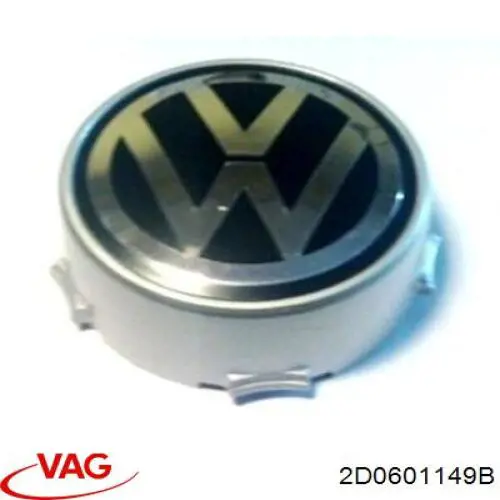 Ковпаки на диски VAG 2D0601149B ціна, від 4.42 USD