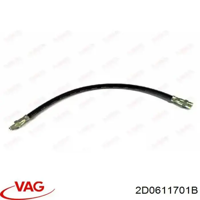Шланг гальмівний передній VAG 2D0611701B ціна, від 6.95 USD