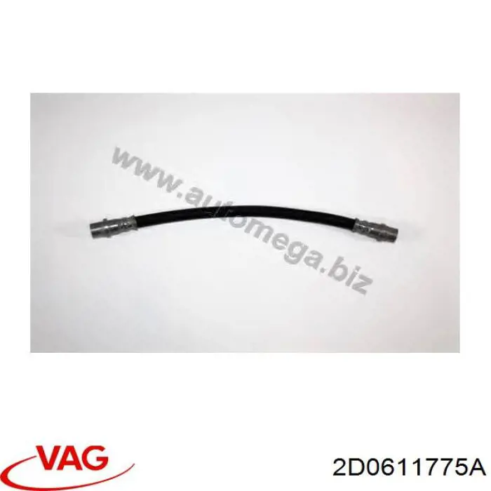2D0611775A VAG Шланг гальмівний задній