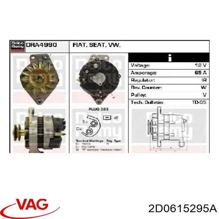 2D0615295A VAG