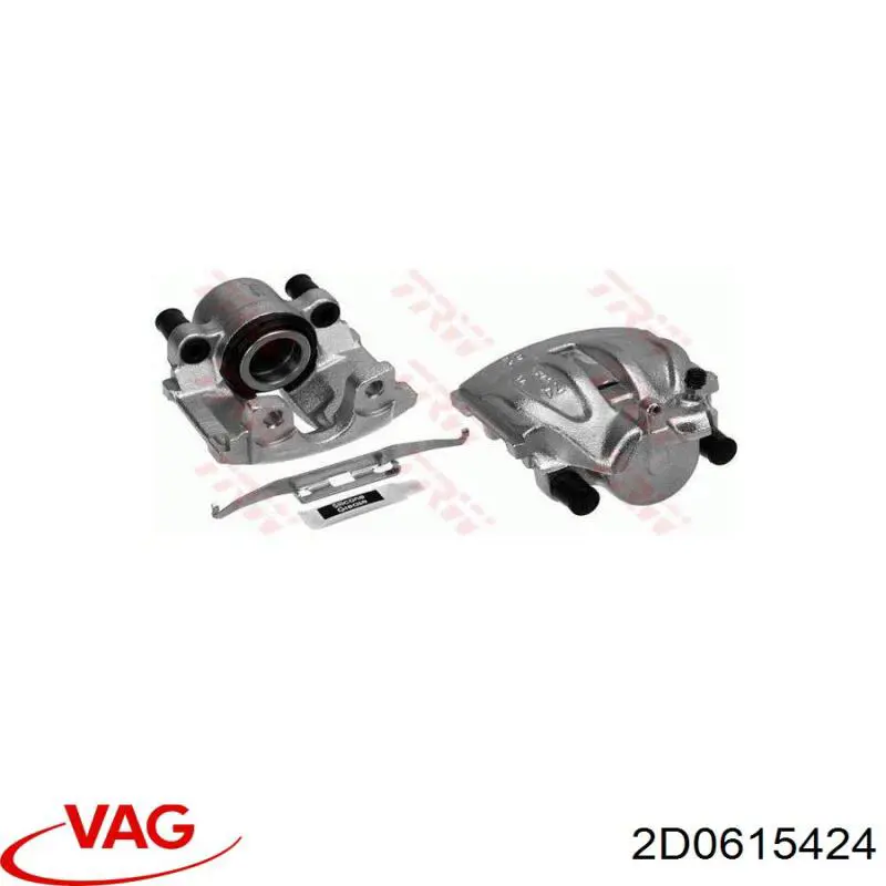 Супорт задній правий 2D0615424 VAG
