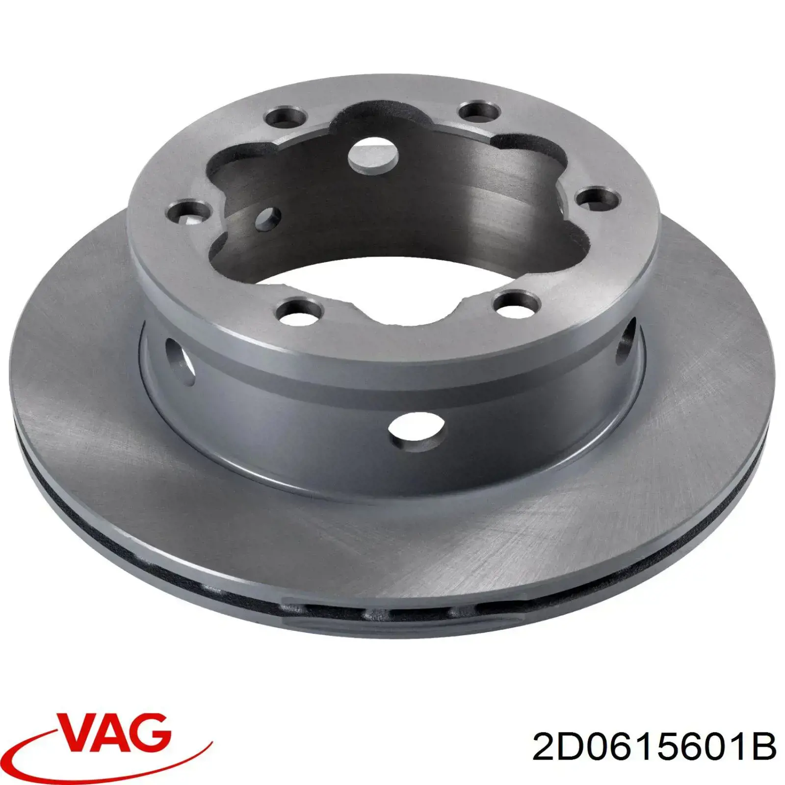 Диск гальмівний задній VAG 2D0615601B