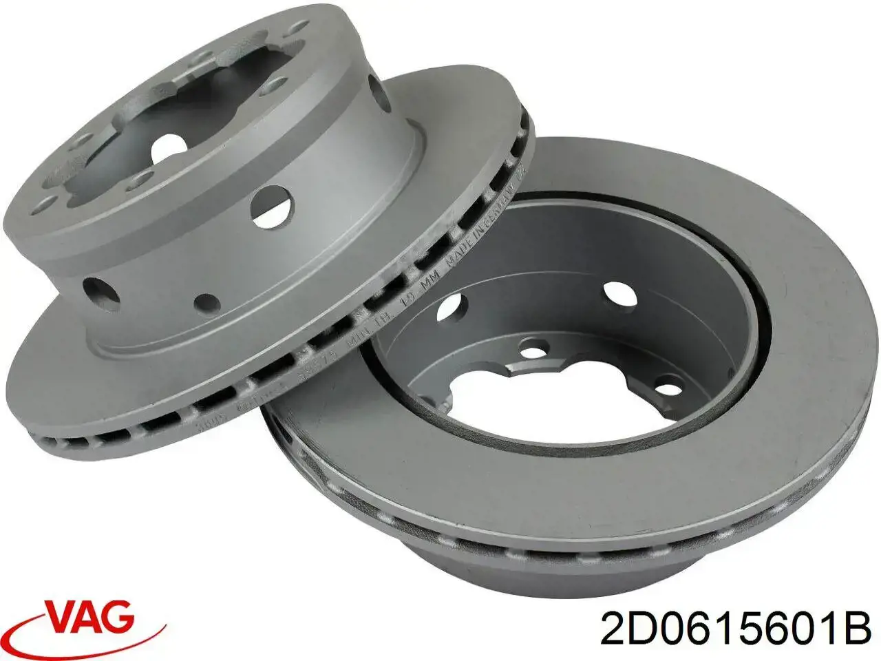 Задні дискові гальма VAG 2D0615601B ціна, від 42.69 USD
