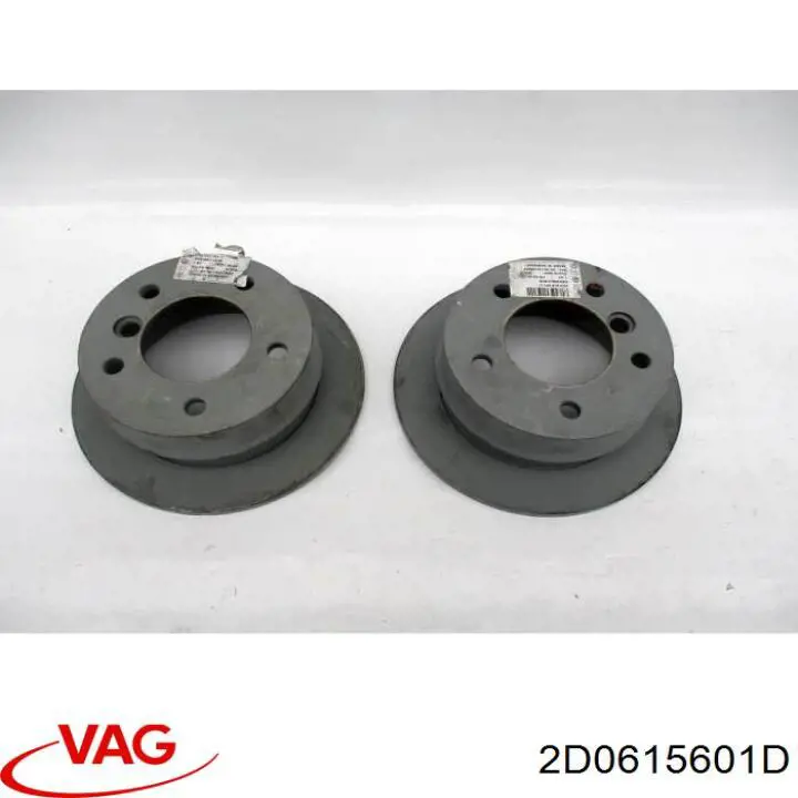 Задні дискові гальма VAG 2D0615601D ціна, від 41.64 USD