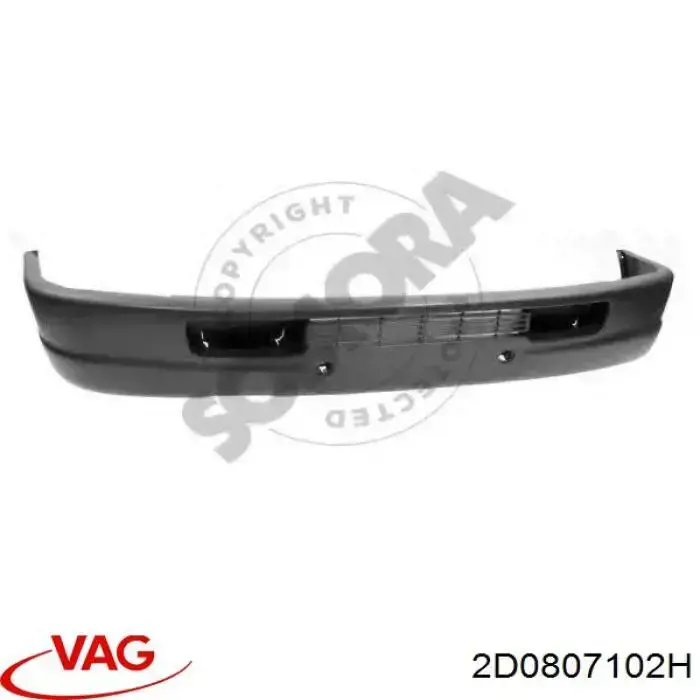  Передній бампер Volkswagen LT 