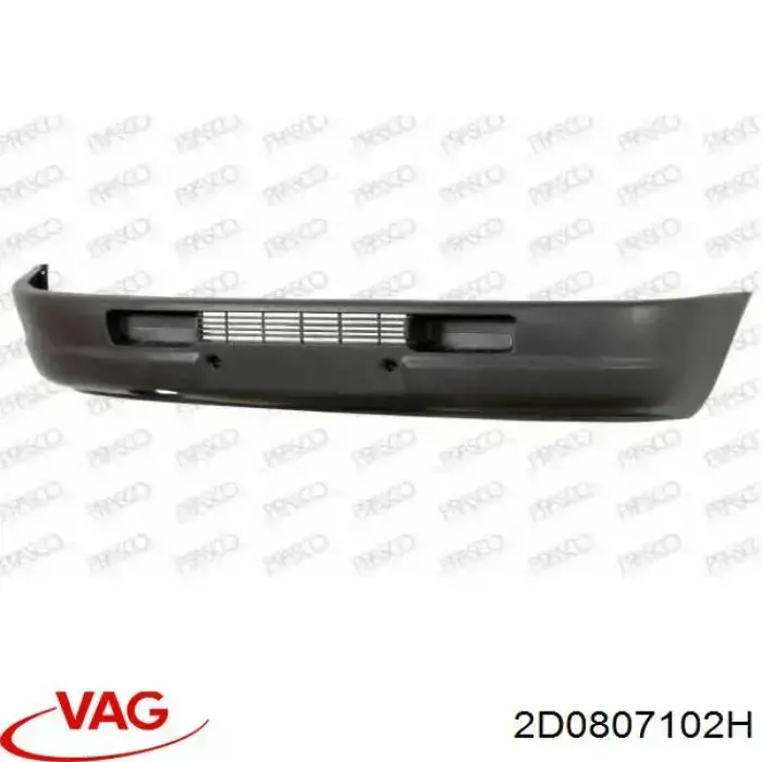 Купити 2D0807102H VAG Буфер (бампер) передній