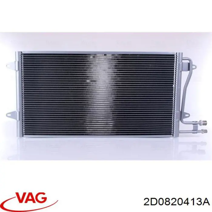 Купити 2D0820413A VAG Радіатор системи охолодження кондиціонера