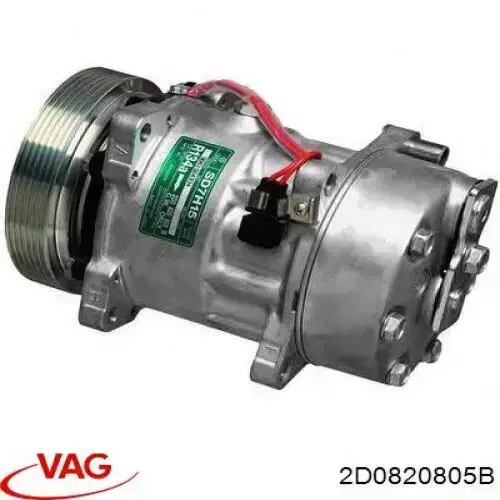 Компресор системи кондиціювання VAG 2D0820805B ціна, від 204.12 USD