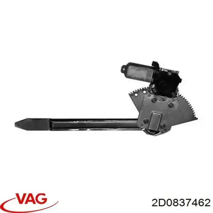 Склопідйомник (механізм переміщення скла) VAG 2D0837462 ціна, від 78.49 USD