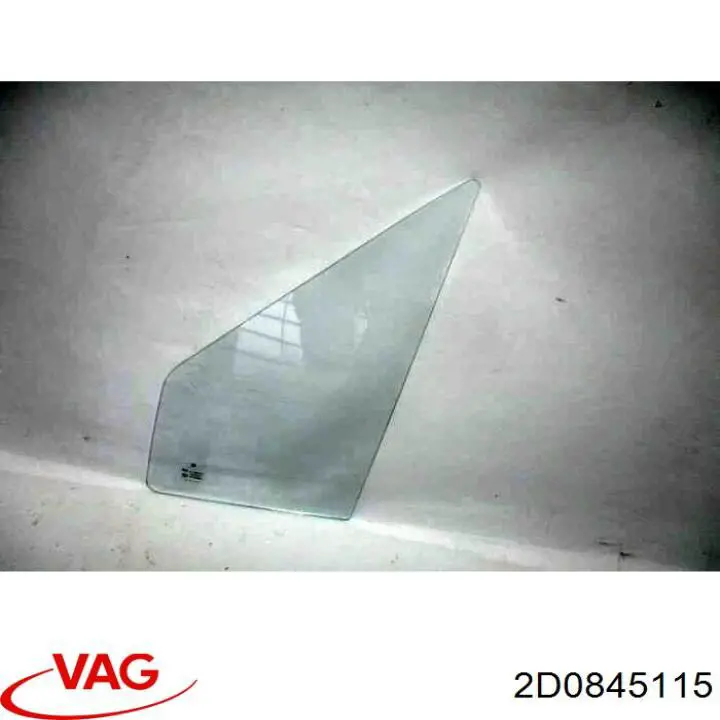 Купити 2D0845115 VAG Скло-кватирка дверей, передніх, лівих