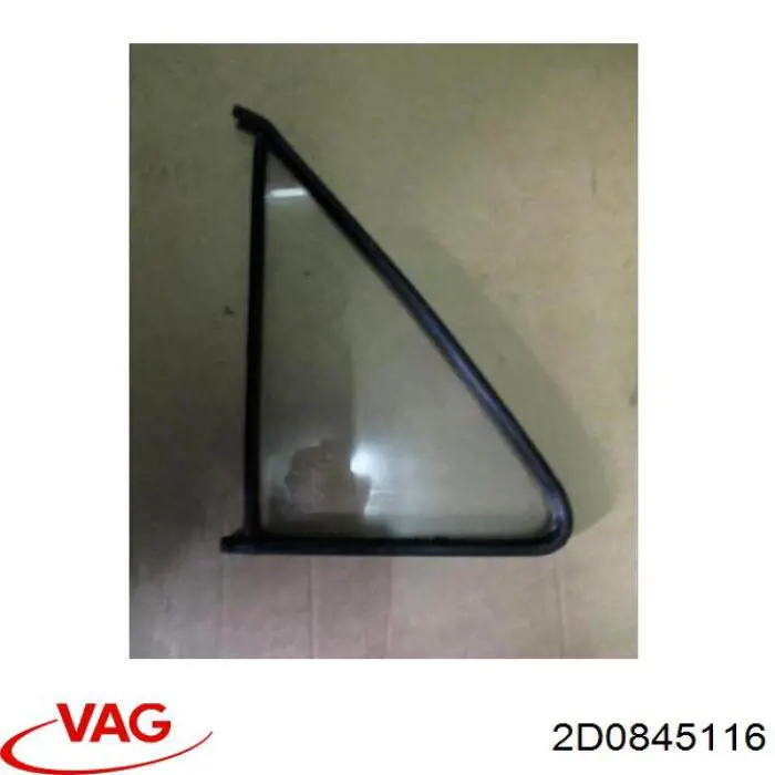 Скло-кватирка двері, передній, правій 2D0845116 VAG