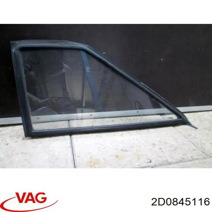 Купити 2D0845116 VAG Скло-кватирка двері, передній, правій