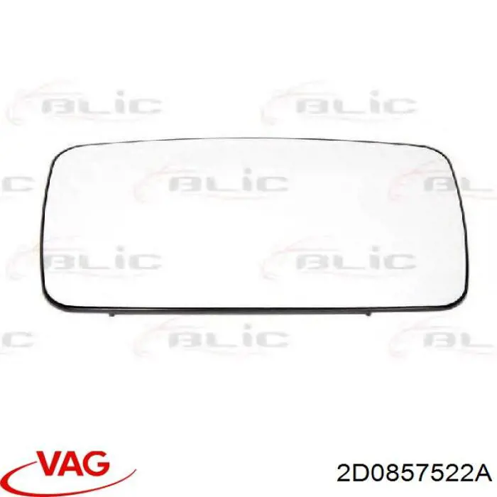 Скло дзеркала заднього виду, правого VAG 2D0857522A ціна, від 10.16 USD