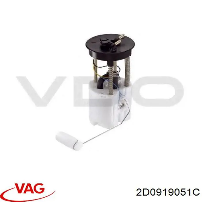 2D0919051C VAG модуль паливного насосу, з датчиком рівня палива