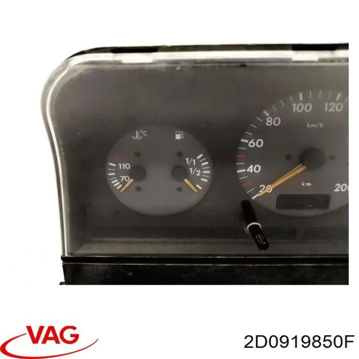 Купити 2D0919850F VAG Панель приладів торпеди
