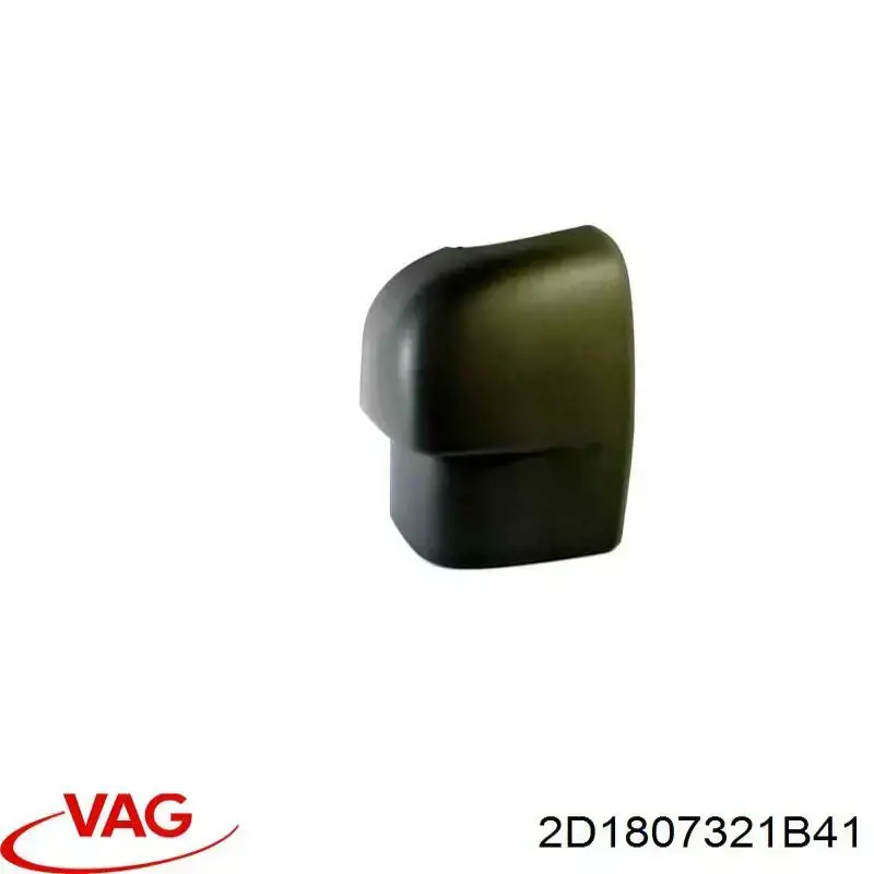 Купити 2D1857321 VAG Бампер задній, ліва частина