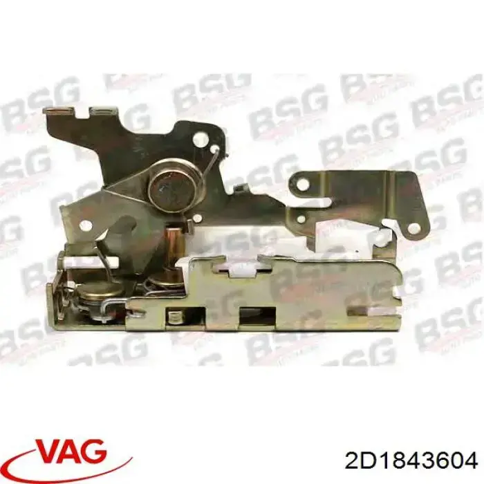 Купити 2D1843604 VAG Замок і ручки (передніх) дверей