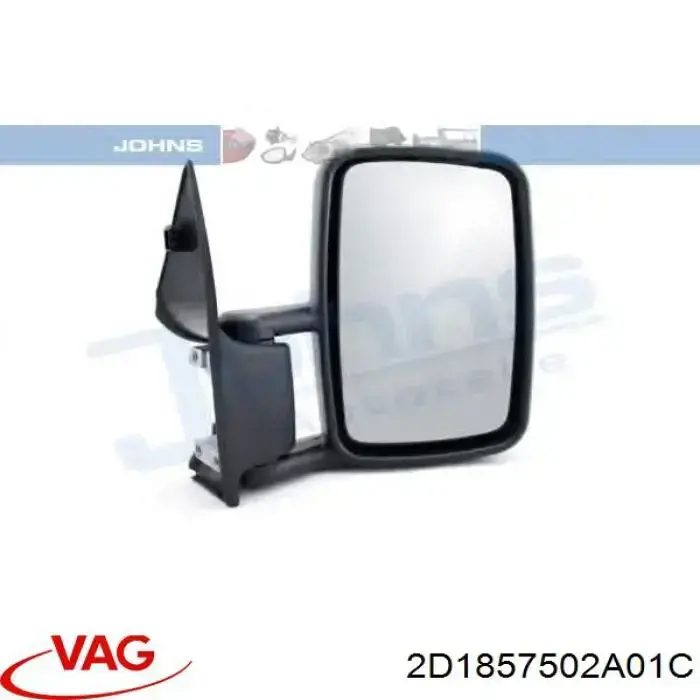 Праве бічне дзеркало VAG 2D1857502A01C ціна, від 44.33 USD