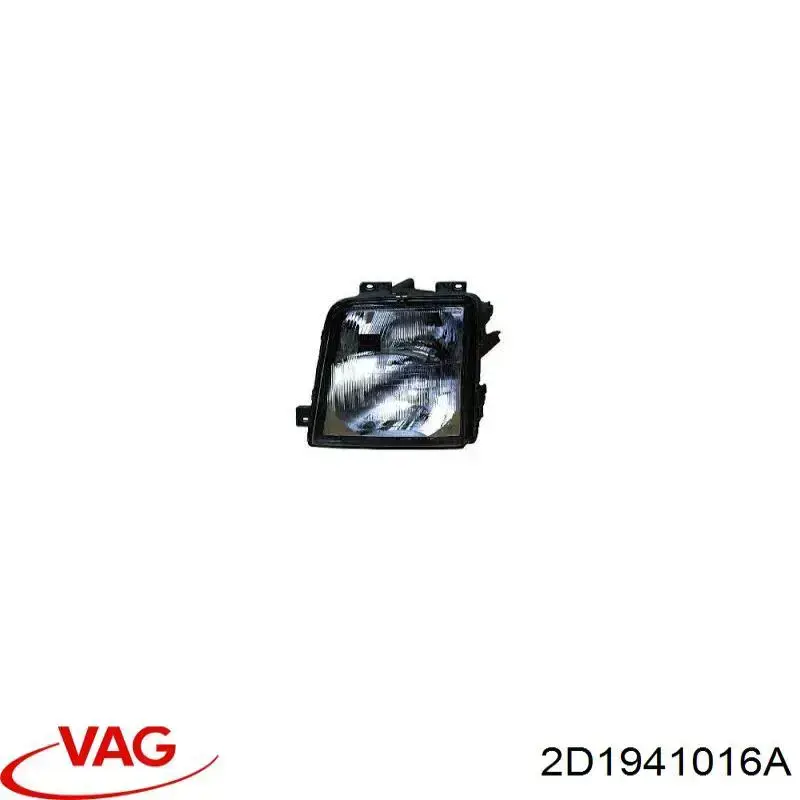 Купити 2D1941016A VAG Права блок фара