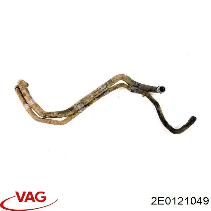 Шланг/патрубок системи охолодження VAG 2E0121049 ціна, від 397.47 USD